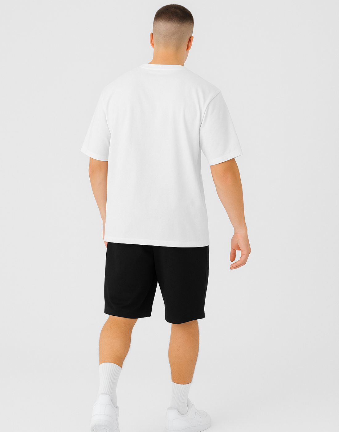 White Oversized Plain T-Shirt