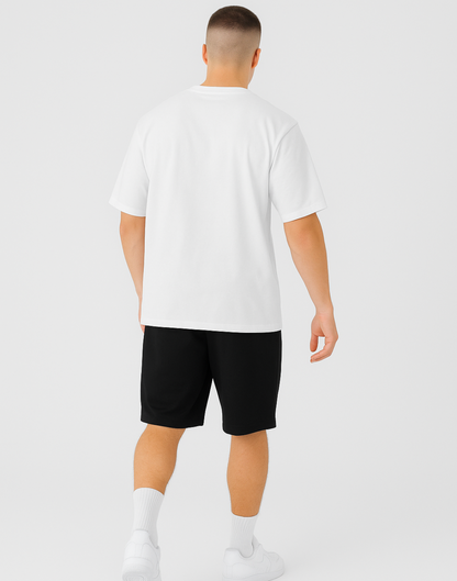 White Oversized Plain T-Shirt