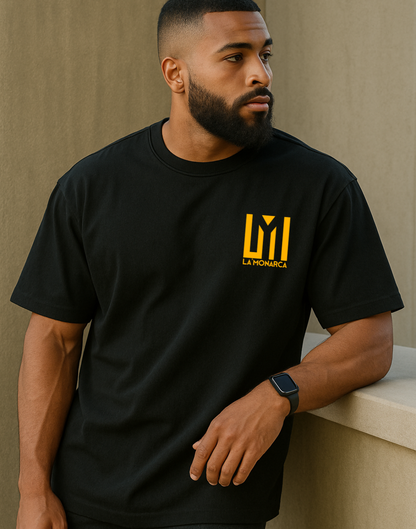 Madness Black Oversized Graphic Printed Tshirt